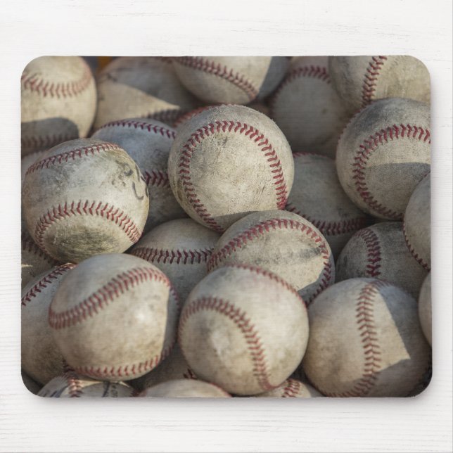 Baseball Artwork Mouse Pad (Front)