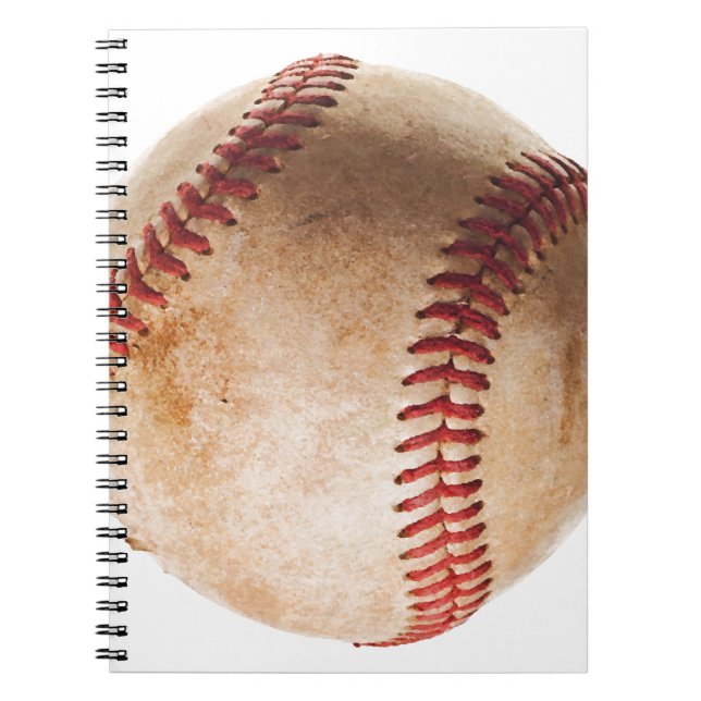 Baseball Artwork Notebook (Front)