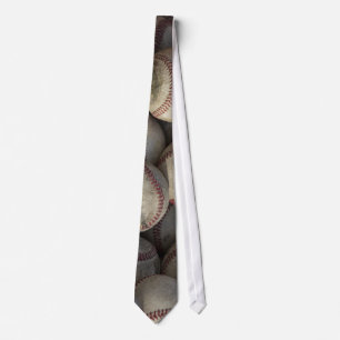 Baseball Artwork Tie