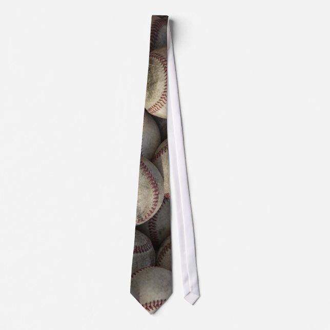 Baseball Artwork Tie (Front)