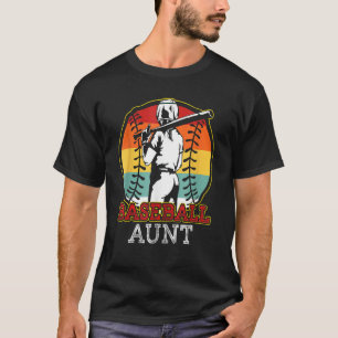 Baseball Aunt Mom Softball Mother Team Sports For T-Shirt