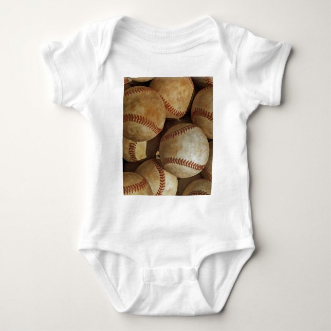 Baseball Baby Bodysuit (Front)