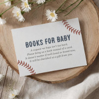 Baseball Baby Shower Books for Baby