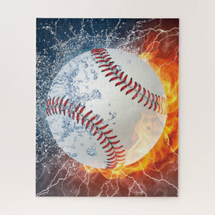 Baseball ball jigsaw puzzle