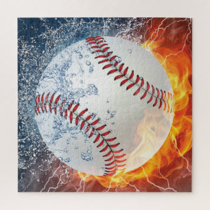 Baseball ball jigsaw puzzle