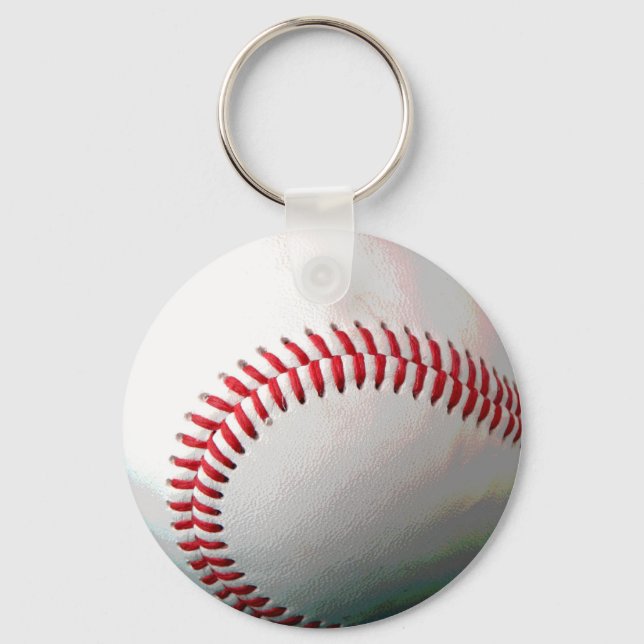 Baseball Ball Key Ring (Front)