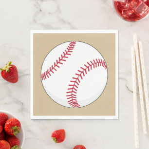 Baseball Ball Napkin
