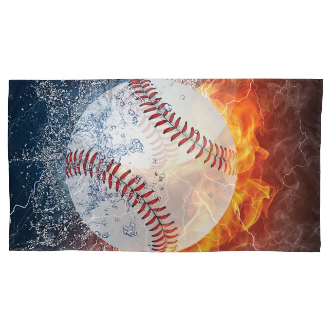 Baseball ball pillowcase (Front)