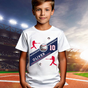 Baseball Ball Player Themed Birthday Party T-Shirt