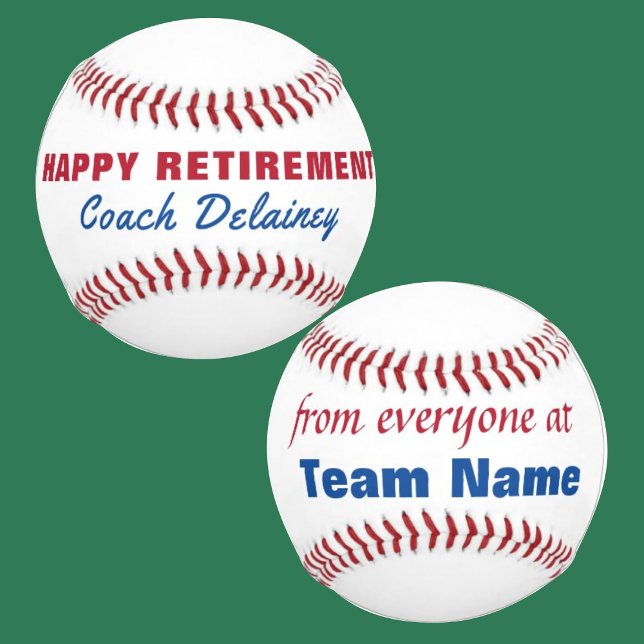 Baseball Ball Retirement Gift (Creator Uploaded)
