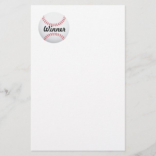 Baseball ball stationery (Front)