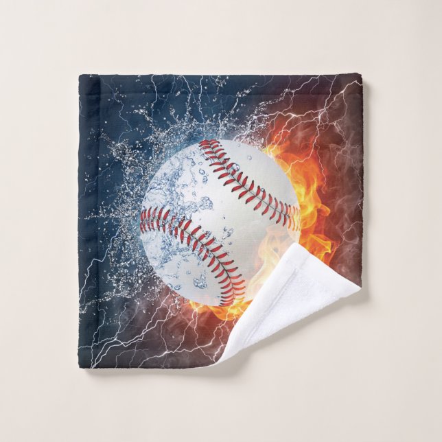 Baseball ball wash cloth (Wash Cloth)