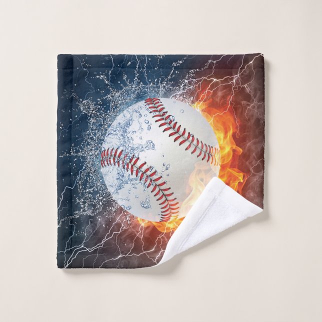 Baseball ball wash cloth (Wash Cloth)