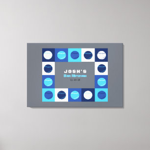 BASEBALL Bar Bat Mitzvah Sign In Board