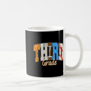 Baseball Basketball Football Back To School Third Coffee Mug