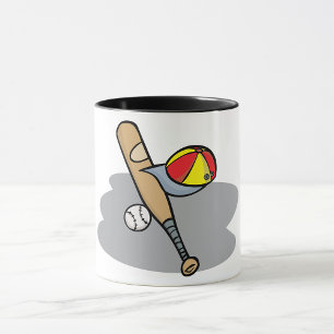Baseball Bat And Ball Mug