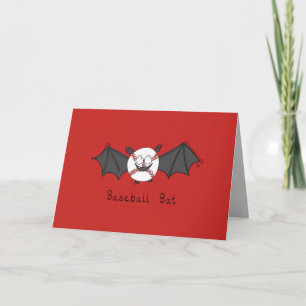 Baseball Bat - Funny Baseball Bat Pun Card