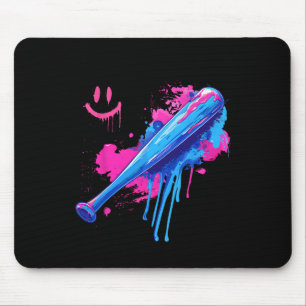 Baseball Bat With Sprinkles Drip For Men Boys 1 Mouse Pad