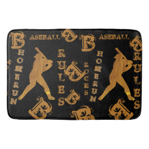 Baseball Bath Mat