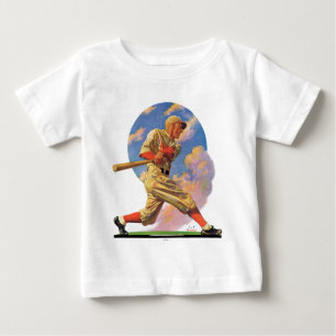 Baseball Batter Baby T-Shirt