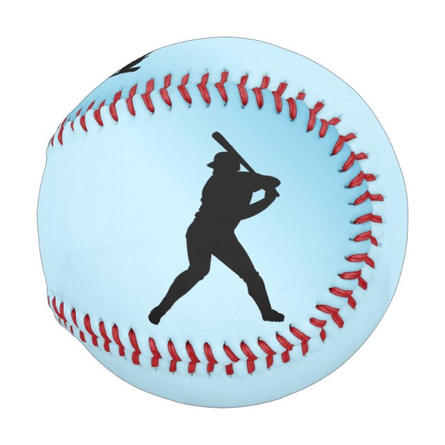 Baseball Batter Blue Sports (Front Right)