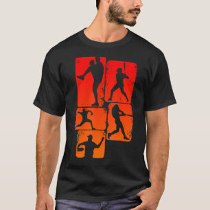 Baseball Batter Kids Boys Youth Men T-Shirt