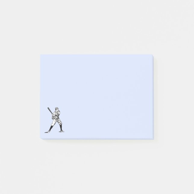 Baseball Batter Post-it Notes (Front)