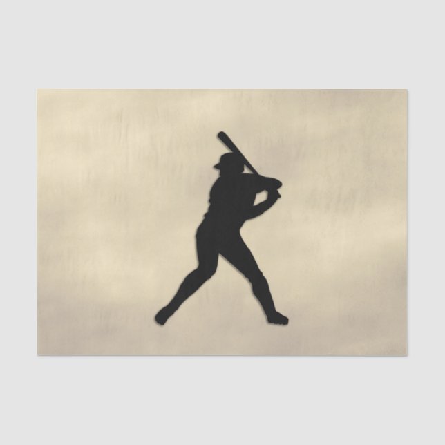 Baseball Batter Up Tissue Paper (Front)