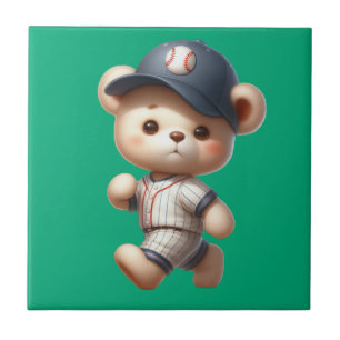 Baseball Bears 1 Ceramic Tile