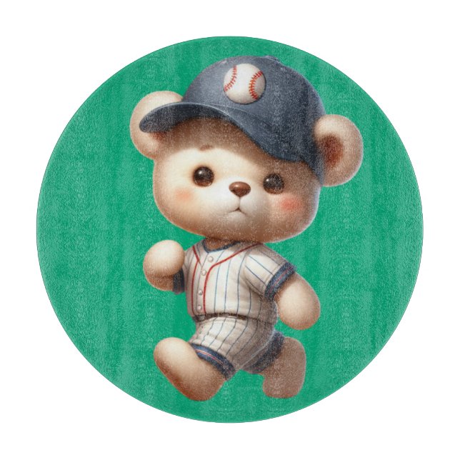 Baseball Bears 1 Cutting Board (Front)