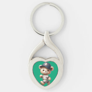 Baseball Bears 1 Key Ring