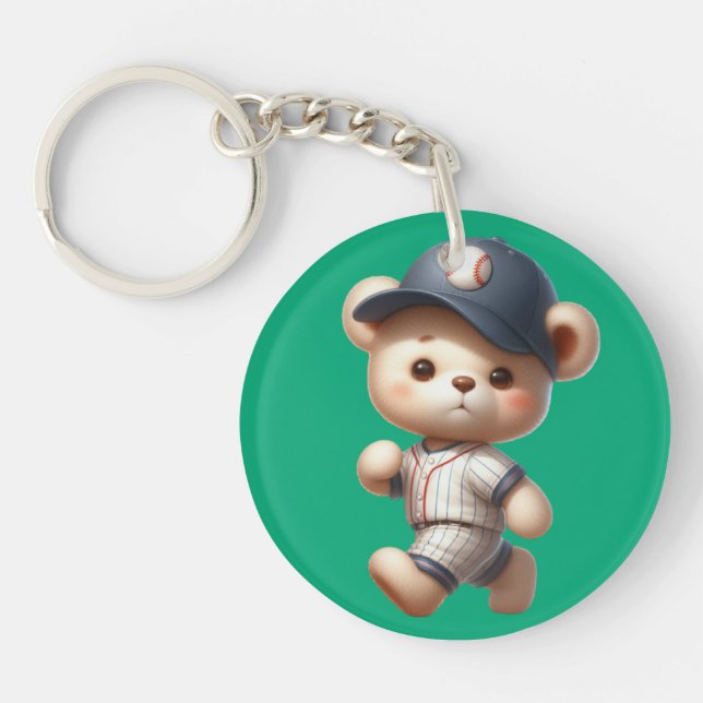 Baseball Bears 1 Key Ring (Front)