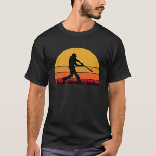 Baseball Beisbol Batter HR Home Run Hit Ball Bat C T-Shirt
