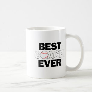 Baseball Best Coach Ever Mens Sports Team Coachs T Coffee Mug