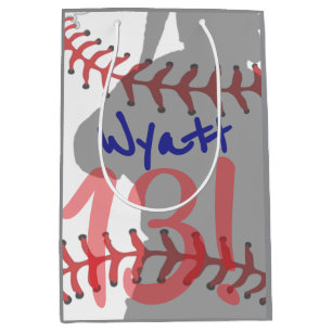 Baseball Birthday Medium Gift Bag