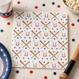 Baseball Birthday Party Napkin