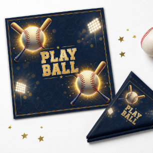 Baseball Birthday Party Sports Theme Napkin