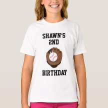 Baseball Birthday Party T-Shirt