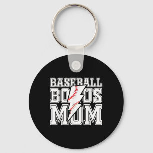 Baseball Bonus Mum Mothers Day Womens Key Ring