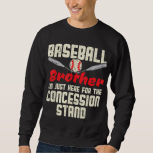 Baseball Brother Concession Stand Family Matching  Sweatshirt