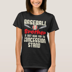Baseball Brother Concession Stand Family Matching  T-Shirt