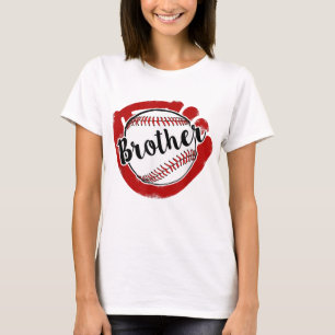 Baseball Brother for Baseball Softball Mum T-Shirt