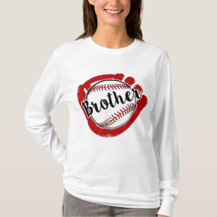 Baseball Brother for Baseball Softball Mum T-Shirt