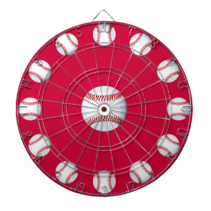 Baseball Bullseye Dart Board