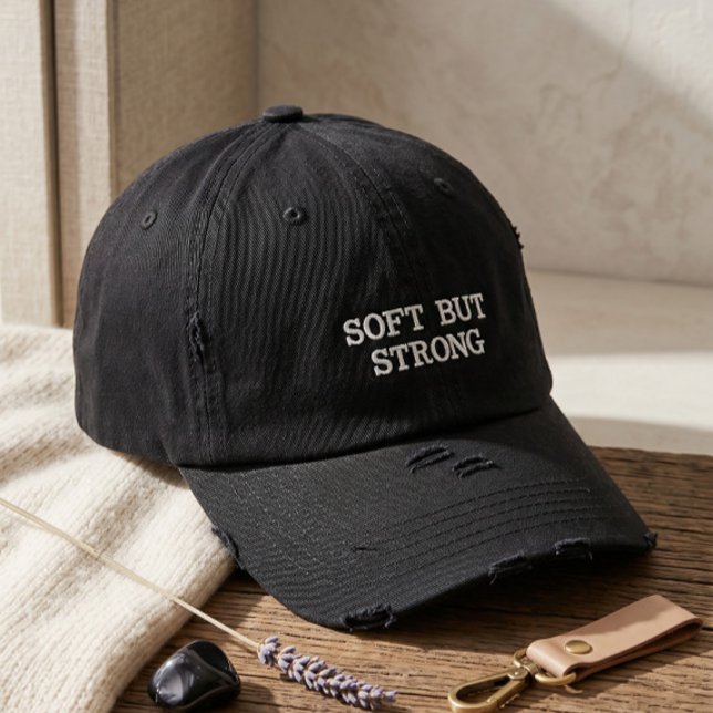 Baseball Cap | Aesthetic Earth Tone Typography (Creator Uploaded)