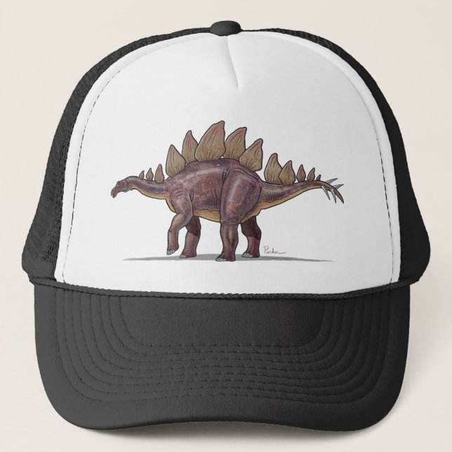 Baseball Cap Stegosaurus Dinosaur (Front)