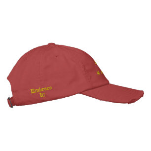 Baseball Cap--We are all alike Embroidered Hat