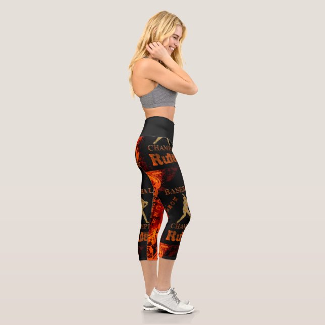 Baseball  capri leggings (Right)