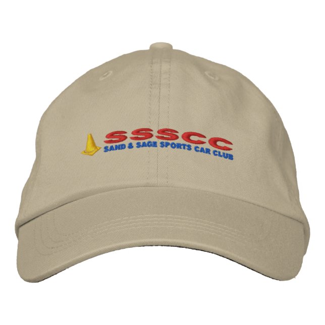 Baseball caps: SSSCC Logo Embroidered Hat (Front)