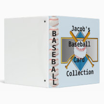 Baseball Card Collection Binder